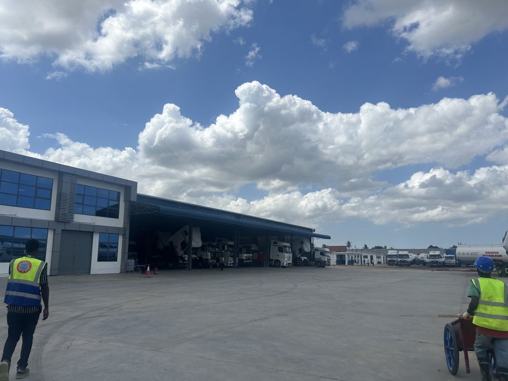 Asenware addressable fire alarm system, fire hydrant, fire hose reel, fire hose and fire hose/reel cabinet,fire pump for SUHARA warehouse in Tanzania